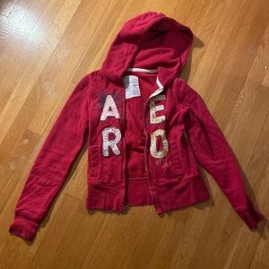 Aeropostale zipup hoodie, size sx